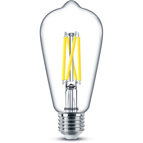 Philips LED, Philips LED 871951432391900 LED EEK D (A - G) E27 Spezialform 6 W = 60 W Warmweiß (Ø x L) 64 mm x 140 mm 1 St.