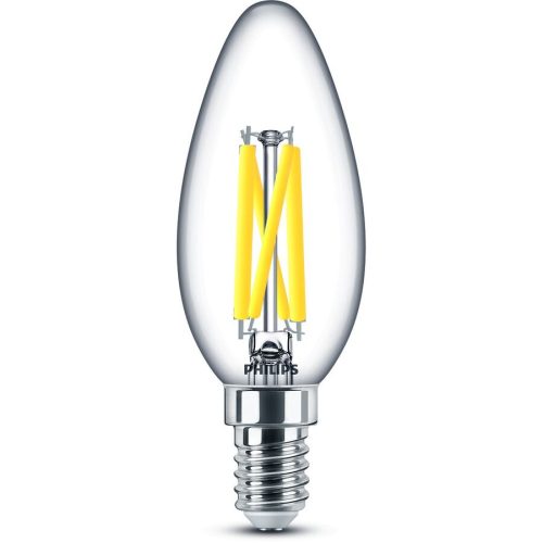 Philips LED, Philips LED 871951432421300 LED EEK D (A - G) E14 Kerzenform 3.4 W = 40 W Warmweiß (Ø x H) 35 mm x 97 mm dimmbar (Dim to