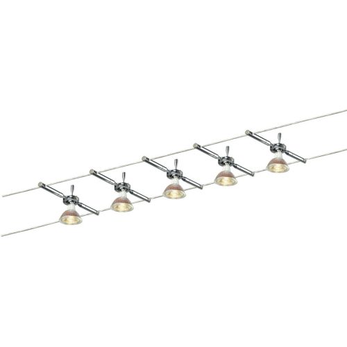 LIVIQUE, System Abal Silber/Grau Kunststoff/Metall 17.8 cm - Farbe: Silber/chrom - LED - Lichtfarbe: Warmweiss - Material: Metall/Kunststoff - System- LED