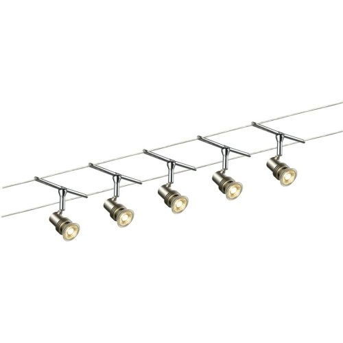 LIVIQUE, System Calisto Silber/Grau Kunststoff/Metall - Farbe: Silber/chrom - LED - Lichtfarbe: Warmweiss - Material: Metall/Kunststoff - System- LED