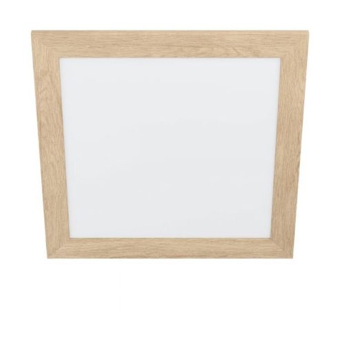 Eglo, Eglo Deckenlampe Piglionasso Braun/Weiss Stahl/Kunststoff 50 cm 50 cm - Farbe: Weiss/Braun - LED - Lichtfarbe: Helles Neutralweiss - Material: