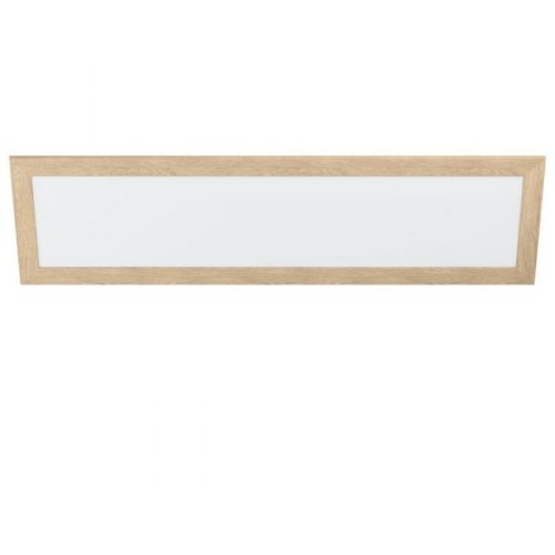 Eglo, Eglo Deckenlampe Piglionasso Braun/Weiss Stahl/Kunststoff 34.5 cm 124.5 cm - Farbe: weiss/braun - LED - Lichtfarbe: Helles Neutralweiss - Material: