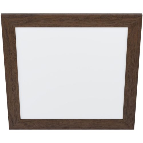 Eglo, Eglo Deckenlampe Piglionasso Braun/Weiss Stahl/Kunststoff 50 cm 50 cm - Farbe: Weiss/Dunkelbraun - LED - Lichtfarbe: Helles Neutralweiss - Material: