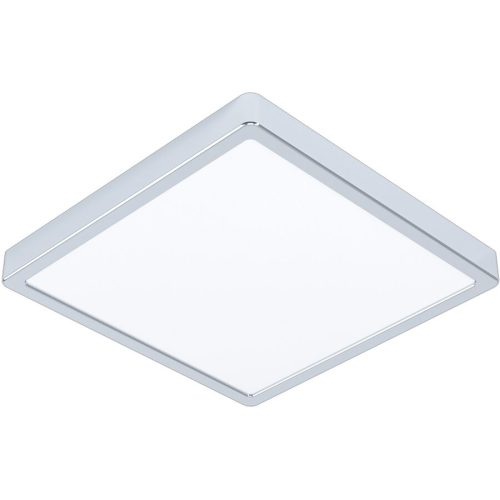 Eglo, Eglo LED-Deckenlampe Fueva Chrom-Weiss | 20.5 W