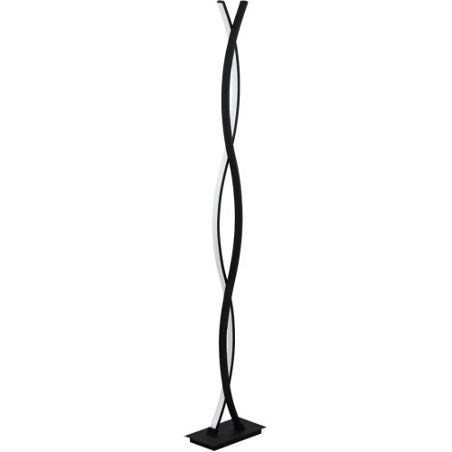 Eglo, Eglo Stehlampe Lasana 3 Schwarz/Weiss Aluminium/Kunststoff/Stahl 13 cm 25 cm - LED - Lichtfarbe: Warmweiss - Material: Aluminium/Stahl/Kunststoff -