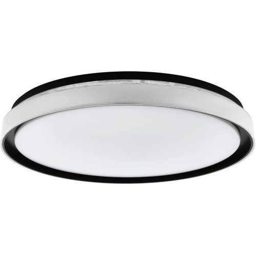 Eglo, Eglo Deckenlampe Seluci Schwarz/Weiss Stahl/Kunststoff 0 cm 0 cm - LED - Material: Kunststoff/Stahl - Deckenlampe- LED Energiesparlampe