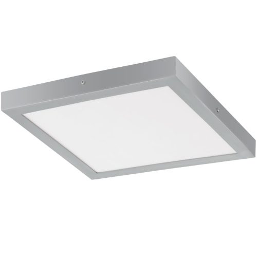 Eglo, Eglo Deckenlampe Fueva 1 Silber/Weiss Aluminium/Kunststoff 40 cm 3 cm - LED - Lichtfarbe: Warmweiss - Deckenlampe- LED Energiesparlampe