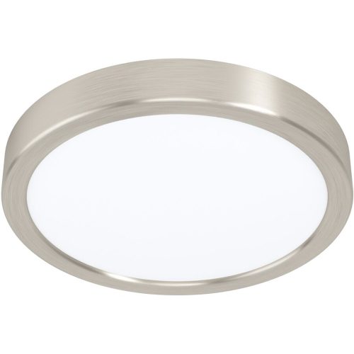 Eglo, Eglo Deckenlampe Fueva 5 Grau Stahl/Kunststoff 21 cm 2.8 cm - Farbe: Nickel matt - LED - Lichtfarbe: Helles Neutralweiss - Material: Kunststoff/Stahl