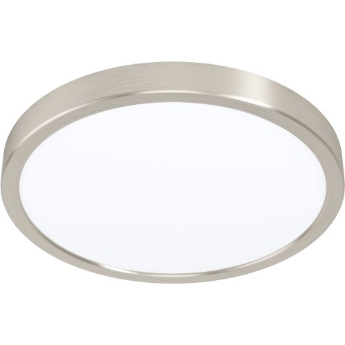 Eglo, Eglo Deckenlampe Fueva 5 Grau Stahl/Kunststoff 28.5 cm 2.8 cm - Farbe: Nickel matt - LED - Lichtfarbe: Helles Neutralweiss - Material: