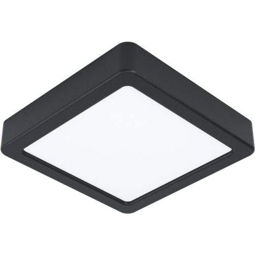 Eglo, Eglo Deckenlampe Fueva 5 Schwarz/Weiss Stahl/Kunststoff 16 cm 2.8 cm - LED - Lichtfarbe: Helles Neutralweiss - Material: Kunststoff/Stahl -
