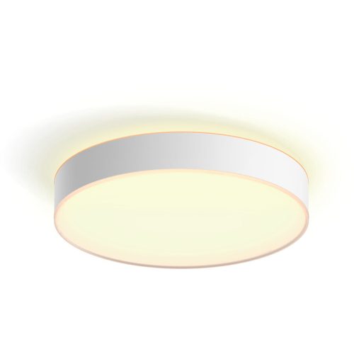 Philips Hue, Philips Hue White Amb. Devere Deckenleuchte L weiss inkl. Dimmschalter – Deckenlampe/Wandlampe