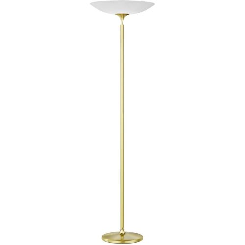 Bankamp, Designer-Stehlampe Bankamp Opera Messing matt dimmbar H 180 cm - LED - Lichtfarbe: Extra warmweiss - Designer-Stehlampe- LED Energiesparlampe