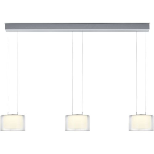 Bankamp, Designer-Pendellampe Bankamp Grace aluminium eloxiert - LED - Lichtfarbe: Extra warmweiss - Designer-Pendellampe- LED Energiesparlampe