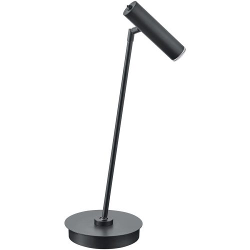LIVIQUE, Tischlampe Tom Schwarz Metall 50 cm - LED - Lichtfarbe: Extra warmweiss - Tischlampe- LED Energiesparlampe