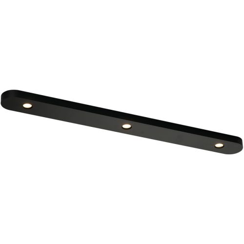 Bopp, Bopp Deckenlampe Close Schwarz Aluminium 5 cm 1.5 cm - LED - Lichtfarbe: Extra warmweiss - Deckenlampe- LED Energiesparlampe