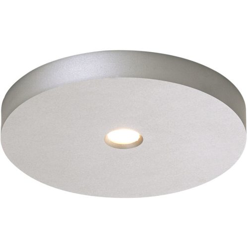 Bopp, Bopp Deckenlampe Close Silber Aluminium 12 cm 1.5 cm - Farbe: Aluminium eloxiert - LED - Lichtfarbe: Extra warmweiss - Deckenlampe- LED