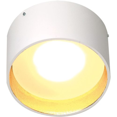 Bopp, Bopp Dekorring One Gold/Weiss Aluminium 10 cm 6 cm - Farbe: weiss/gold - LED - Dekorring- LED Energiesparlampe