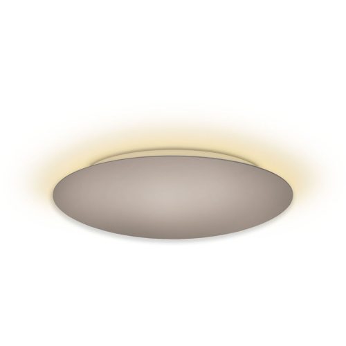 Escale, Escale Deckenlampe Blade Braun/Grau Aluminium 79 cm 3.5 cm - Farbe: taupe - LED - Lichtfarbe: Extra warmweiss - Deckenlampe- LED Energiesparlampe