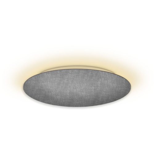 Escale, Escale Deckenlampe Blade Grau Aluminium 79 cm 3.5 cm - Farbe: betongrau - LED - Lichtfarbe: Extra warmweiss - Deckenlampe- LED Energiesparlampe