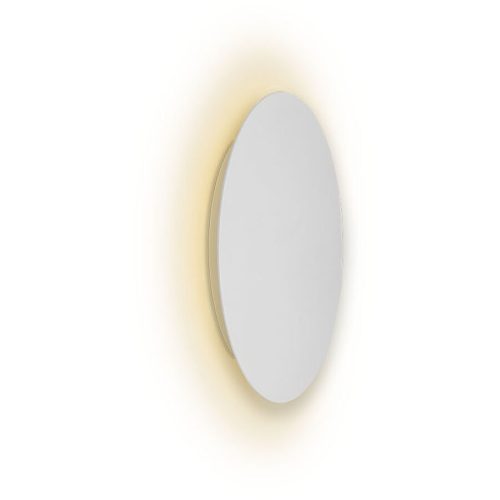 Escale, Escale Deckenlampe Blade Weiss Aluminium 24 cm 3.5 cm - LED - Lichtfarbe: Extra warmweiss - Deckenlampe- LED Energiesparlampe