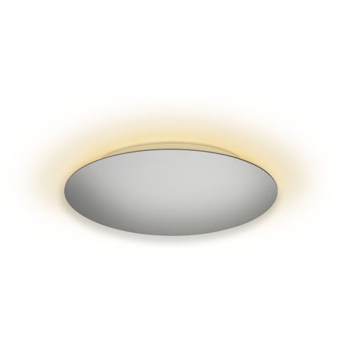 Escale, Escale Deckenlampe Blade Silber Aluminium 34 cm 3.5 cm - LED - Lichtfarbe: Extra warmweiss - Deckenlampe- LED Energiesparlampe