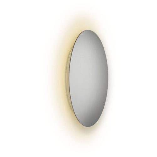 Escale, Escale Deckenlampe Blade Silber Aluminium 18 cm 3.5 cm - LED - Lichtfarbe: Extra warmweiss - Deckenlampe- LED Energiesparlampe
