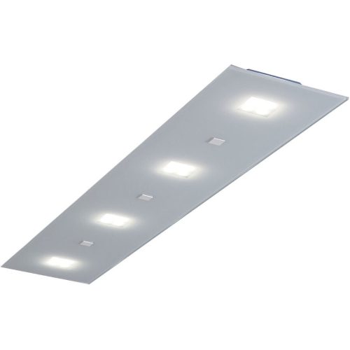 Escale, Escale Deckenlampe Studio Weiss Glas 20 cm 4 cm - LED - Lichtfarbe: Extra warmweiss - Deckenlampe- LED Energiesparlampe