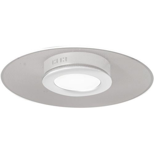 LIVIQUE, Deckenlampe Avleen Weiss 50 cm 7 cm - LED - Lichtfarbe: Warmweiss - Material: Metall/Acryl - Deckenlampe- LED Energiesparlampe