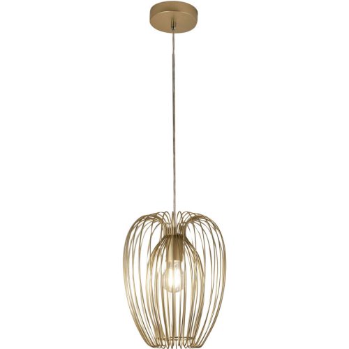 LIVIQUE, Pendellampe Aruna Gold Metall 25 cm 200 cm - Pendellampe