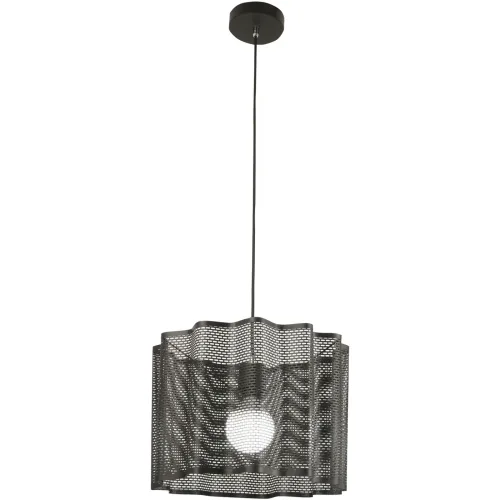 LIVIQUE, Pendellampe Gilbert Schwarz Metall 40 cm 200 cm - Pendellampe