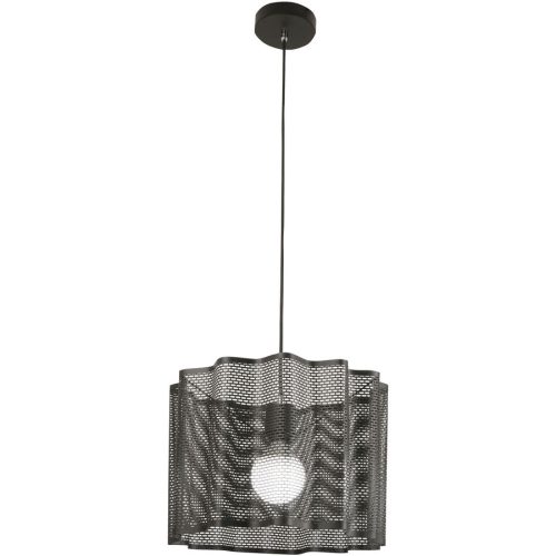 LIVIQUE, Pendellampe Gilbert Schwarz Metall 40 cm 200 cm - Pendellampe