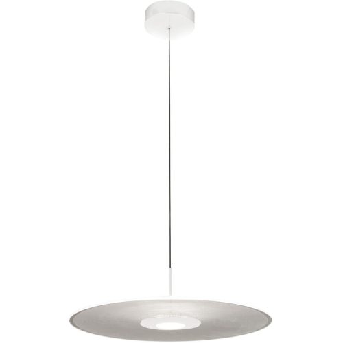 LIVIQUE, Pendellampe Azure Weiss 45 cm 200 cm - LED - Lichtfarbe: Warmweiss - Material: Metall/Acryl - Pendellampe- LED Energiesparlampe