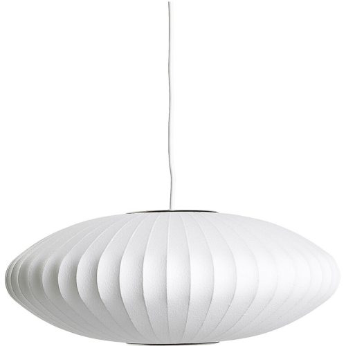 HAY, Designer-Pendellampe HAY Nelson Saucer E27 D 45 cm - Farbe: offwhite - Material: Polymer - Designer-Pendellampe