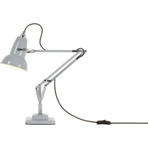 ANGLEPOISE, ANGLEPOISE Bürolampe Original 1227 Grau Aluminium/Eisen 15 cm 49 cm - LED - Lichtfarbe: Extra warmweiss - Bürolampe- LED Energiesparlampe