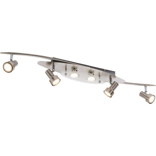 LIVIQUE, System Pleno Silber Kunststoff/Metall 92 cm 11.8 cm - LED - Lichtfarbe: Warmweiss - Material: Metall/Kunststoff - System- LED Energiesparlampe