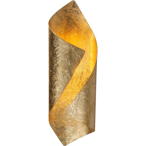 LIVIQUE, Wandlampe Terrance Gold Metall 10 cm 31 cm - LED - Lichtfarbe: Extra warmweiss - Wandlampe- LED Energiesparlampe