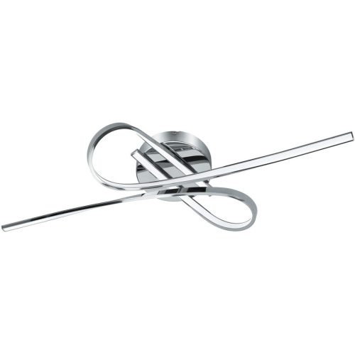 Eglo, Eglo Deckenlampe Selvina Weiss/Grau Aluminium/Kunststoff 42 cm 15 cm - Farbe: chrom/weiss - LED - Lichtfarbe: Warmweiss - Deckenlampe- LED