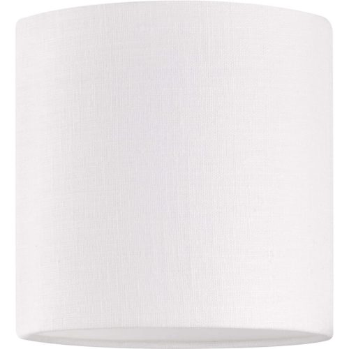 LIVIQUE, Lampenschirm Shine Weiss Leinen 18 cm 18 cm - Lampenschirm