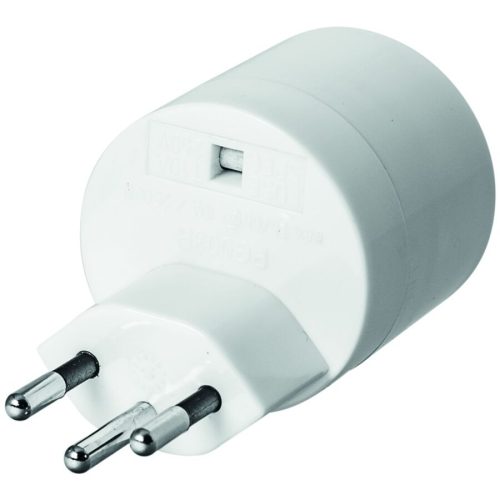 STEFFEN, STEFFEN Universaladapter EU-CH 1409571 1 weiss 3-polig