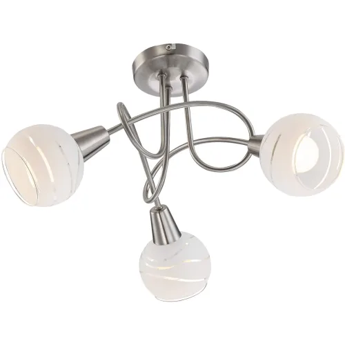 LIVIQUE, Spot Lamotte Weiss Glas 39 cm 24.6 cm - Spot