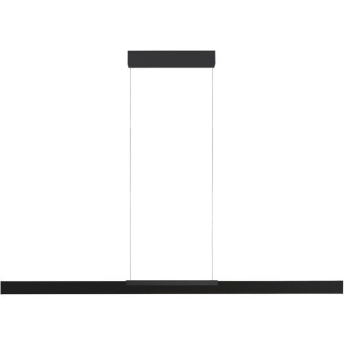 Bopp, Bopp Pendellampe Nano 2.0 Schwarz Aluminium 140 cm 30 cm Höhenverstellbar (manuell) - LED - Lichtfarbe: Extra warmweiss - Pendellampe- LED