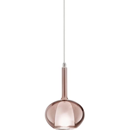 Giberti Luce, Giberti Luce Pendellampe Carina Lila Glas 16 cm 26.5 cm - Farbe: amethyst - Pendellampe