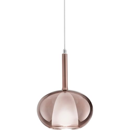 Giberti Luce, Giberti Luce Pendellampe Carina Lila Glas 22 cm 33.5 cm - Farbe: amethyst - Pendellampe
