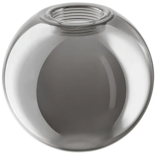 LIVIQUE, Lampenschirm Amelia Grau Glas 15 cm - Lampenschirm
