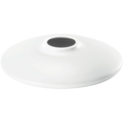 LIVIQUE, Lampenschirm Sira Weiss Metall 35 cm 10 cm - Lampenschirm