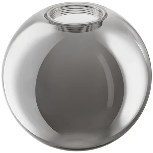 LIVIQUE, Lampenschirm Amelia Grau Glas 25 cm - Lampenschirm