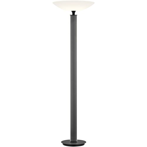 Bankamp, Designer-Stehlampe Bankamp Logan anthrazit dimmbar H 180 cm - Farbe: anthrazit eloxiert - LED - Lichtfarbe: Extra warmweiss - Material: