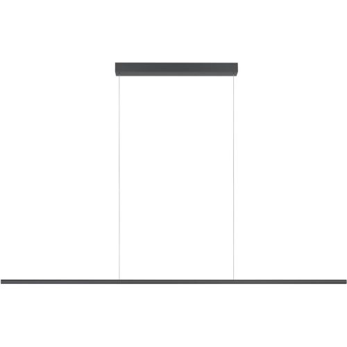 Bankamp, Designer-Pendellampe Bankamp Hexagon anthrazit 180 cm - Farbe: anthrazit eloxiert - LED - Lichtfarbe: Extra warmweiss - Material: Aluminium/Stahl -