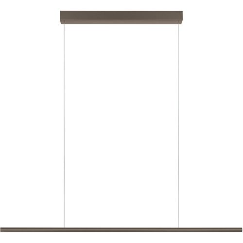 Bankamp, Designer-Pendellampe Bankamp Hexagon bronze 120 cm - LED - Lichtfarbe: Extra warmweiss - Material: Aluminium - Designer-Pendellampe- LED