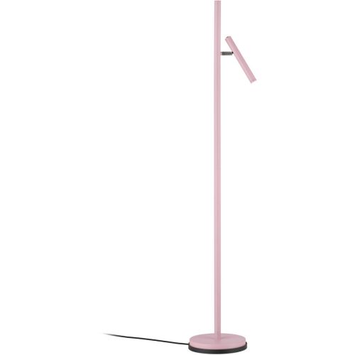 LIVIQUE, Stehlampe Streak-B Rosa Aluminium/Eisen 134 cm - Farbe: hellrosa - LED - Lichtfarbe: Warmweiss - Stehlampe- LED Energiesparlampe